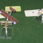 Il ricognitore Alleato miseramente abbattuto....