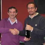 Premio di consolazione all'ultimo classificato: Paolo Blasi.