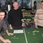 Momento di ilarità della squadra degli Imperi centrali dopo l'ennesimo colpo di c...o!!!