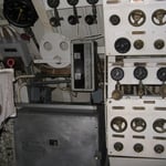 Quadro valvole aria dei tubi lanciasiluri