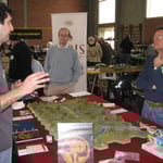 .. e alla fine.... S.d.E.:Ti è piaciuto il gioco? Andrea: "Si, regolamento interessante, gioco appassionante, terreno ben fatto, miniature eccellenti....  ma per me è NO! NO!