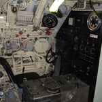 La postazione del timoniere