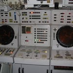 Consolle tattica e radar.