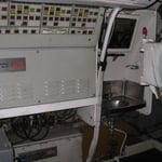 Quadro di comando dei tutbi lanciasiluri e l'unico lavandino di bordo