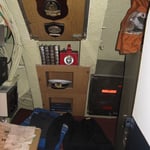 Interno dell'alloggio del Comandante.