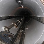 Interno del tubo lanciasiluri