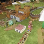 Battaglia alle porte di Roma circa 550 dC 