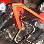 ein paar Kleinteile fehlen noch, wie zB die Blechlaschen zur Befestigung der Bremsleitungen