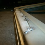 Im Rep Blech war ekien wölbung, die musste ich selber reinbringen