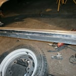 Auf der Beifahrerseite ist die Klemmleiste nun auch ab