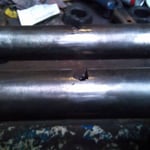 verschliffen, wie man sieht, sieht man nix :-)