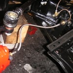 und eingebaut, natürlich mit der Rundung nach vorne