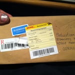 Post aus Ungarn....NOS Door Handles :-D