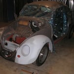 Karosse draufgehoben......