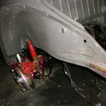 Der Gammel an der Radnabe kommt noch weg, wird dann mit klarlack zudem konserviert