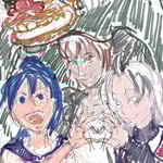 ざっと色をおき、イメージを確認します。