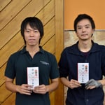 個人戦ファイナリスト：左・優勝／小宮選手、右・2位／上野選手