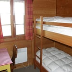 Schlafzimmer mit Etagenbett