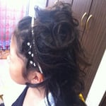 女の子　子供　ダウンスタイル　発表会