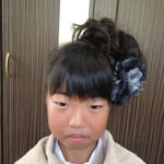 女の子　アップスタイル　発表会　結婚式