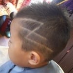 男の子　ヘアースタイル　刈り上げ