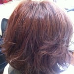 毛先パーマ　ボブ