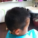 男の子　ヘアースタイル　刈り上げ