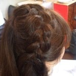 サイド編み込み