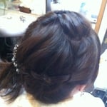 編み込み　簡単　アレンジ