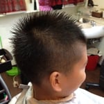 お洒落ボウズ　刈り上げ