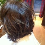 ナチュラルウェーブ　ボブ