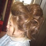 成人式　盛り　アップスタイル