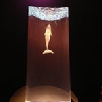 【title】Inner Blue  【size】h65cm w30cm d16cm