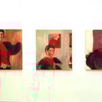 Ausstellung "Männer - Eva Hradil malt (sich) Männer" 2004, Künstlerhaus, Hausgalerie