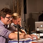 Idyllische Lesung Franzobel und Maxi Blaha Schloss Orth an der Donau