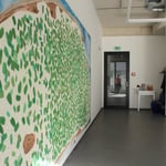 "Brotberuf Malerei" Ausstellungsansicht, Galerie Eboran Salzburg