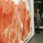 "Brotberuf Malerei" Galerei Eboran, Salzburg, Foto während der Eröffnung, Foto: Christian Ecker/Galerie Eboran