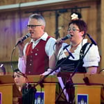 Unser Gesangsduo Josef und Antia