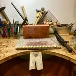 L'établi traditionnel du bijoutier