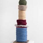 UNTITLED 6 | 2018 | iron, wool | 15*47*15 cm