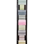 SPRING LINES 4 | 2022 | wood, paint, yarn | 19,5*165*5 cm