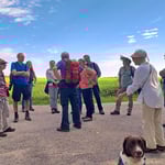 Auf dem Hochplateau der Frankenhöhe hinter Rennhofen  ©Margareta Loscher