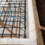 基礎立ち上がり施工状況