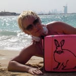 Das " HasenBag " in Dubai mit Eigentümerin Bianca !