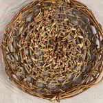 トレーを編んで頂きます。