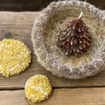 すすきでつくったかご