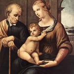 Raffaello - Madonna with Beardless St Joseph