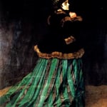 Woman In A Green Dress.