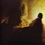 Rembrandt - Pilgrims at Emmaus