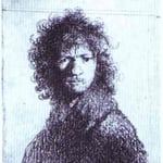 Rembrandt - Self-Portrait with Knitted Brows